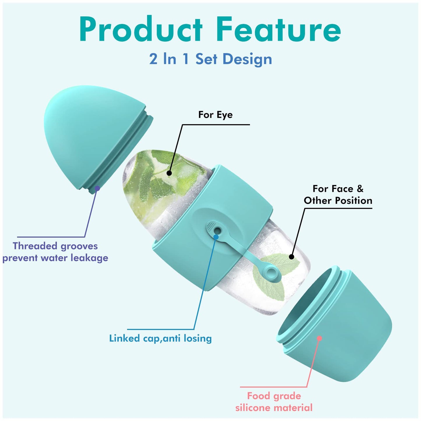 Glow Ice Roller - Depuff & Tighten Skin